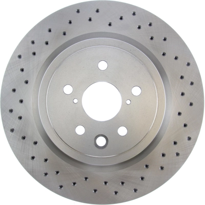 Rear Drilled Rotor by CENTRIC PARTS - 228.44163 pa7