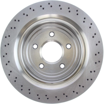 Rear Drilled Rotor by CENTRIC PARTS - 228.62096 pa2