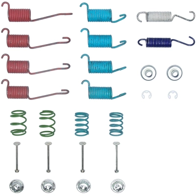 DYNAMIC FRICTION COMPANY - 370-45000 - Drum Brake Hardware Kit pa1