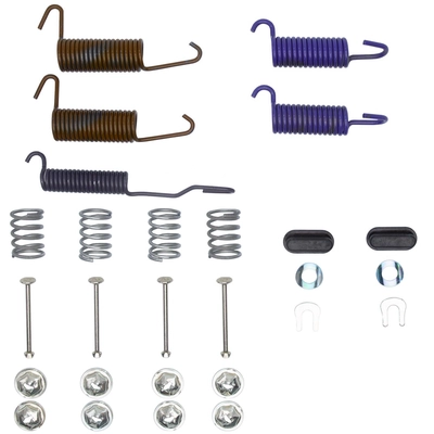 Rear Drum Hardware Kit by DYNAMIC FRICTION COMPANY - 370-54036 pa1