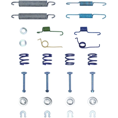 Kit de matériel de tambour arrière by DYNAMIC FRICTION COMPANY - 370-76013 pa2