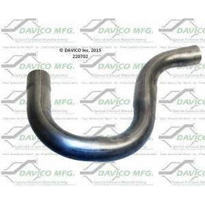 Rear Exhaust Pipe by DAVICO - 220702 pa1