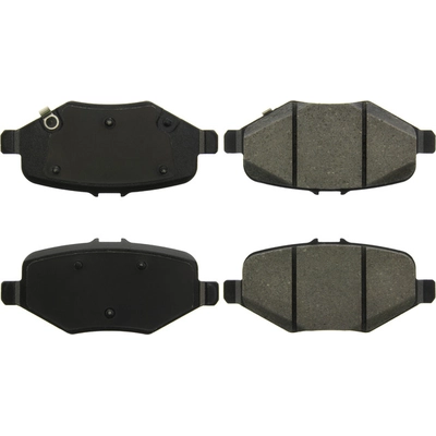 Rear High Performance Pads by CENTRIC PARTS - 306.16120 pa4