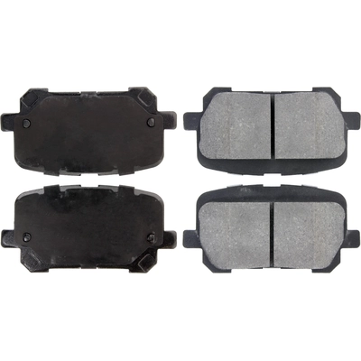 Rear High Performance Pads by CENTRIC PARTS - 306.17660 pa1