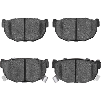 Rear High Performance Pads by DYNAMIC FRICTION COMPANY - 1115-0272-00 pa1