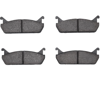 Rear High Performance Pads by DYNAMIC FRICTION COMPANY - 1115-0458-00 pa1