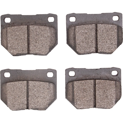 Rear High Performance Pads by DYNAMIC FRICTION COMPANY - 1115-0461-00 pa1