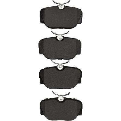 Rear High Performance Pads by DYNAMIC FRICTION COMPANY - 1115-0493-00 pa1