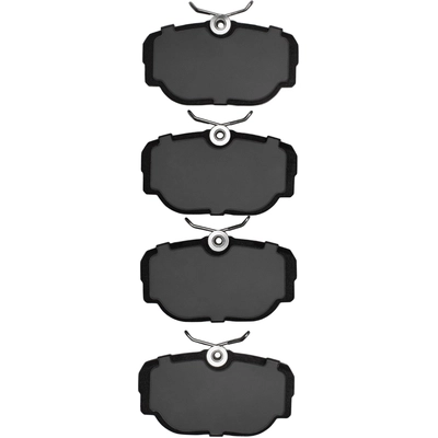 Rear High Performance Pads by DYNAMIC FRICTION COMPANY - 1115-0493-00 pa2
