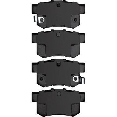 Rear High Performance Pads by DYNAMIC FRICTION COMPANY - 1115-0537-00 pa2