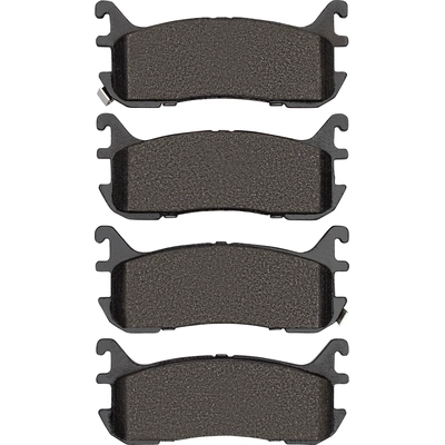 Rear High Performance Pads by DYNAMIC FRICTION COMPANY - 1115-0636-00 pa1