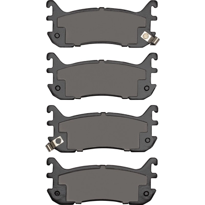 Rear High Performance Pads by DYNAMIC FRICTION COMPANY - 1115-0636-00 pa2