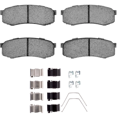 DYNAMIC FRICTION COMPANY - 1400-0606-01 - Brake Pads pa1