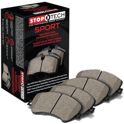 Rear High Performance Pads by STOPTECH - 309.07700 pa4