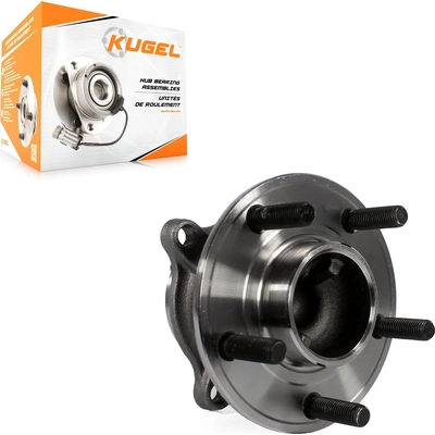 Rear Hub Assembly by KUGEL - 70-512466 pa8