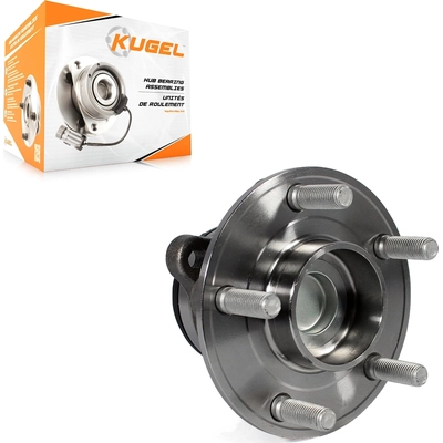 Rear Hub Assembly by KUGEL - 70-512497 pa6