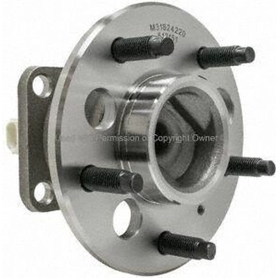 Rear Hub Assembly by QUALITY-BUILT - WH512151 pa1