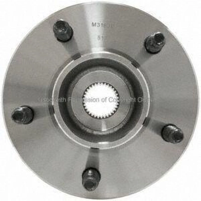 Rear Hub Assembly by QUALITY-BUILT - WH512230 pa3