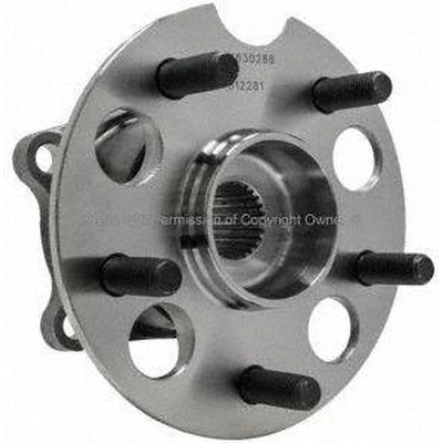 Rear Hub Assembly by QUALITY-BUILT - WH512281 pa1