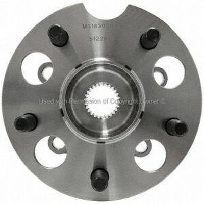 Rear Hub Assembly by QUALITY-BUILT - WH512281 pa3