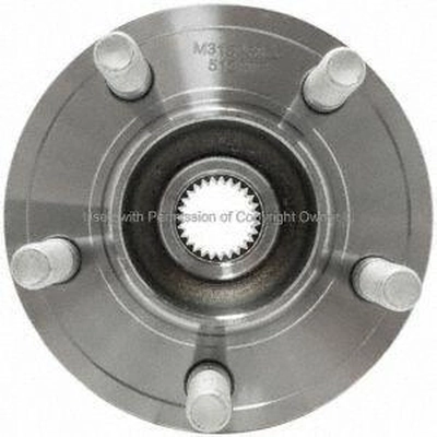 Rear Hub Assembly by QUALITY-BUILT - WH512301 pa3