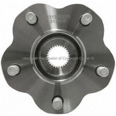 Rear Hub Assembly by QUALITY-BUILT - WH512408 pa3
