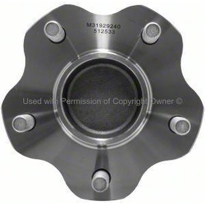 Rear Hub Assembly by QUALITY-BUILT - WH512533 pa3