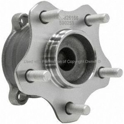 Rear Hub Assembly by QUALITY-BUILT - WH590253 pa1