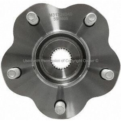 Rear Hub Assembly by QUALITY-BUILT - WH590408 pa3