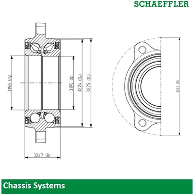 Assemblage de moyeu arrière by SCHAEFFLER - 102509L pa1