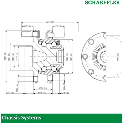 Rear Hub Assembly by SCHAEFFLER - 103158 pa1