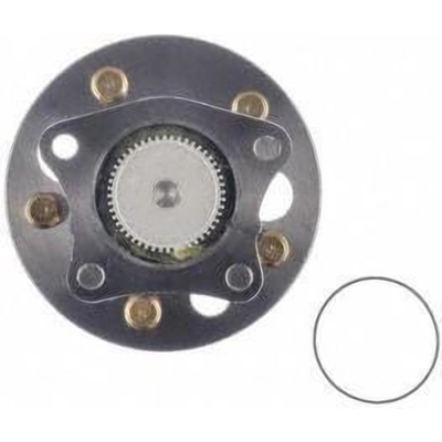 Rear Hub Assembly by WORLDPARTS - WBR930370 pa3