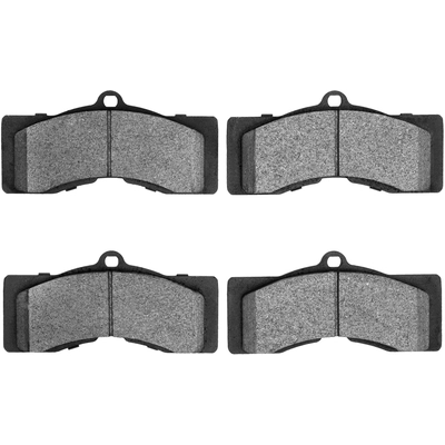 DYNAMIC FRICTION COMPANY - 4000-0008-00 - Rear Hybrid Pads pa1