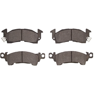 DYNAMIC FRICTION COMPANY - 4000-0122-00 - Rear Hybrid Pads pa1