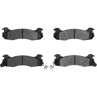 DYNAMIC FRICTION COMPANY - 4000-0204-00 - Rear Hybrid Pads pa1
