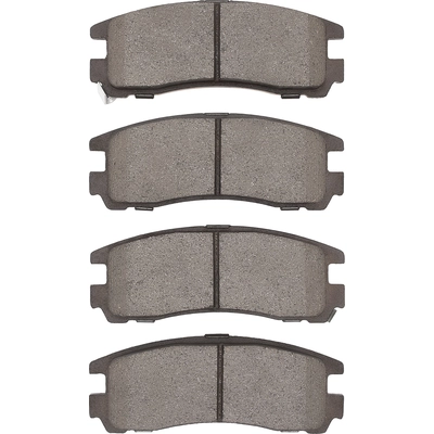 DYNAMIC FRICTION COMPANY - 4000-0383-00 - Rear Hybrid Pads pa2