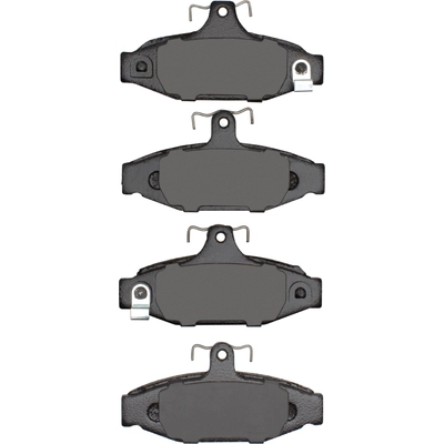 DYNAMIC FRICTION COMPANY - 4000-0413-00 - Rear Hybrid Pads pa4