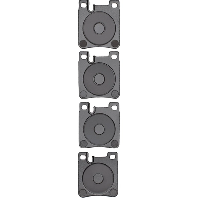 DYNAMIC FRICTION COMPANY - 4000-0603-00 - Rear Hybrid Pads pa4
