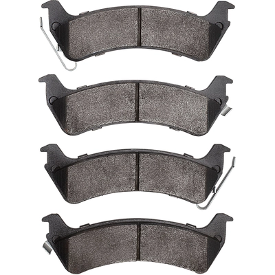 DYNAMIC FRICTION COMPANY - 4000-0666-00 - Rear Hybrid Pads pa2