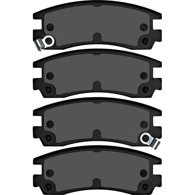 DYNAMIC FRICTION COMPANY - 4000-0698-00 - Rear Hybrid Pads pa3