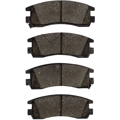 DYNAMIC FRICTION COMPANY - 4000-0714-00 - Rear Brake Pads pa1