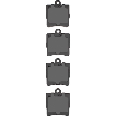 DYNAMIC FRICTION COMPANY - 4000-0779-00 - Rear Hybrid Pads pa3