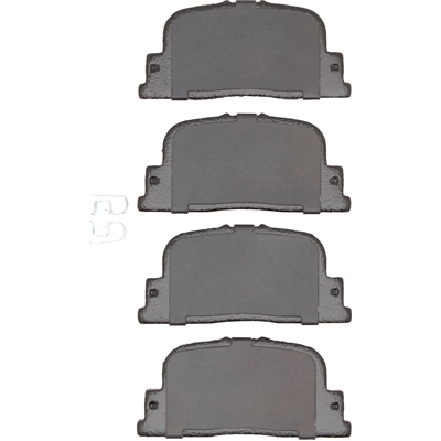DYNAMIC FRICTION COMPANY - 4000-0835-00 - Rear Hybrid Pads pa2