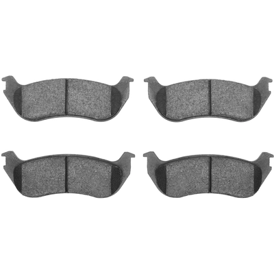 DYNAMIC FRICTION COMPANY - 4000-0881-00 - Rear Hybrid Pads pa1