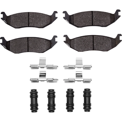 Rear Hybrid Pads by DYNAMIC FRICTION COMPANY - 4000-0898-01 pa1