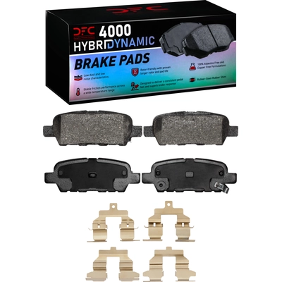 DYNAMIC FRICTION COMPANY - 4000-0905-01 - Rear Hybrid Pads pa2