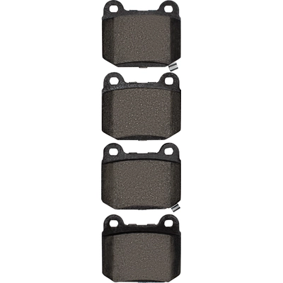 DYNAMIC FRICTION COMPANY - 4000-0961-00 - Rear Hybrid Pads pa2