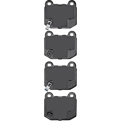 DYNAMIC FRICTION COMPANY - 4000-0961-00 - Rear Hybrid Pads pa3