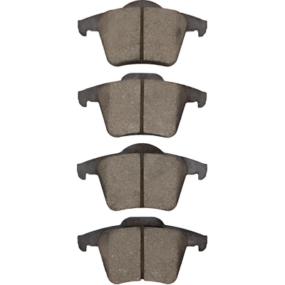 DYNAMIC FRICTION COMPANY - 4000-0980-00 - Rear Hybrid Pads pa2