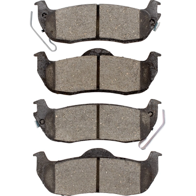DYNAMIC FRICTION COMPANY - 4000-1041-00 - Rear Hybrid Pads pa2